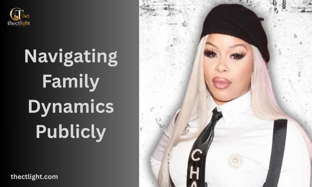 Navigating Family Dynamics Publicly